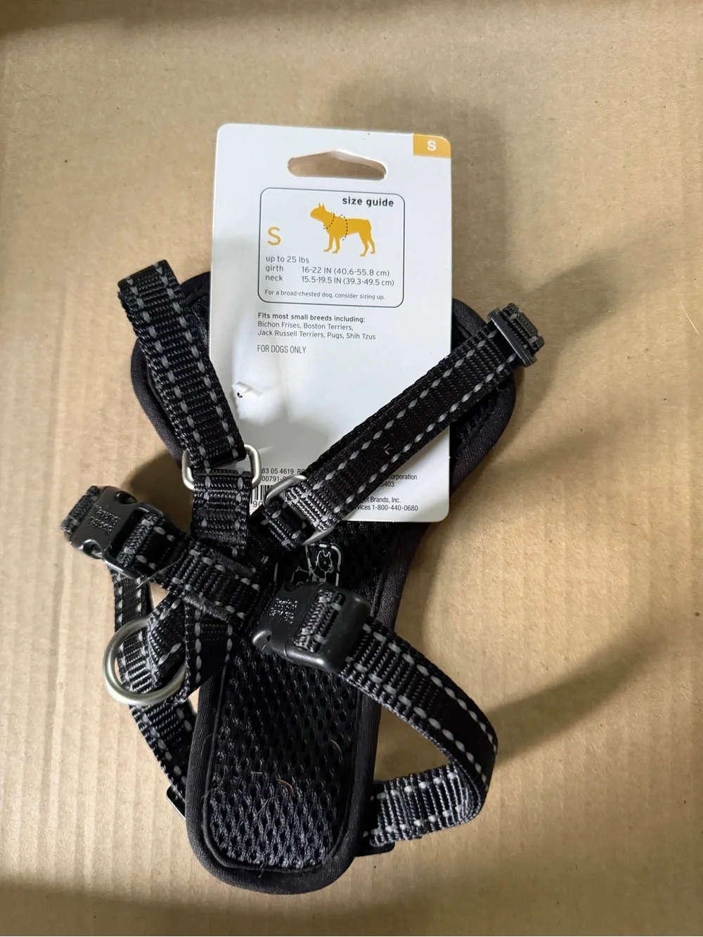 Dog harness packaging